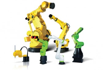 Fanuc 2 Hall coposing robot