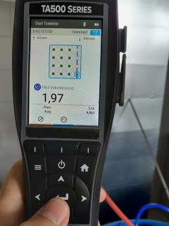 Airflow 2 TA550 mereni prutoku v potrubi 1