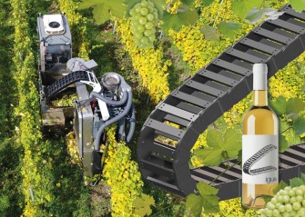 HENNLICH 2025 01 31 Robot přebírá sklizeň hroznů i na strmých svazích