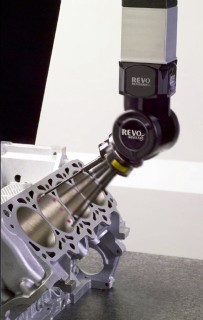 Renishaw 2 šroubovicové skenování měření válců motoru Renscan5 REVO 1